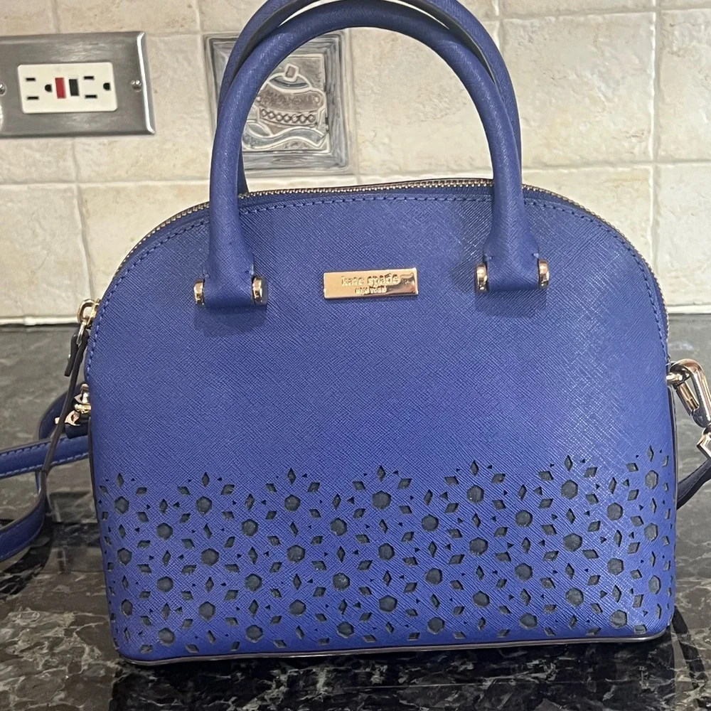 Kate Spade Blue Handbag& matching wallet 💙💙💙💙 - Picture 13 of 13